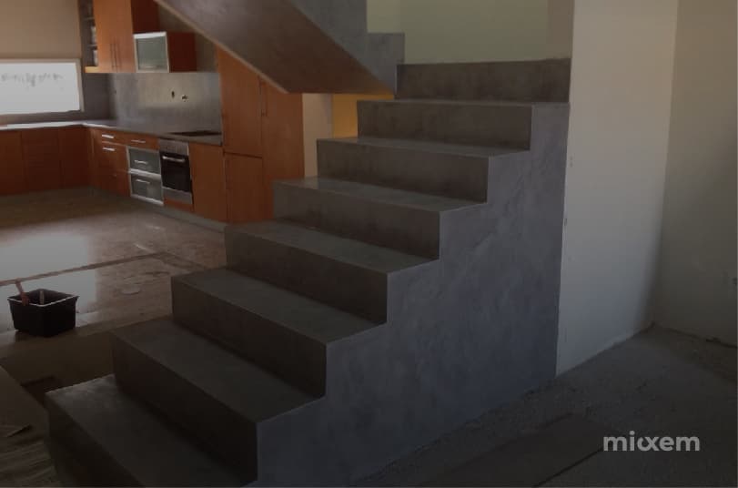 Escaleras - Portafolio - micxem - Microcemento